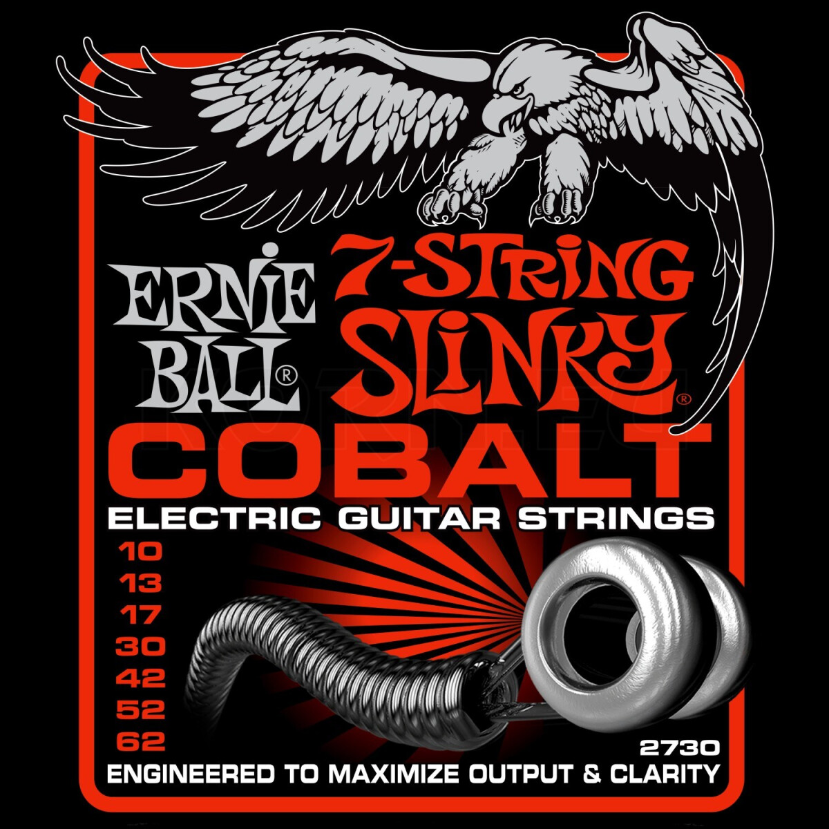 Ernie Ball 2730 Saiten für 7-Saiter E-Gitarre...