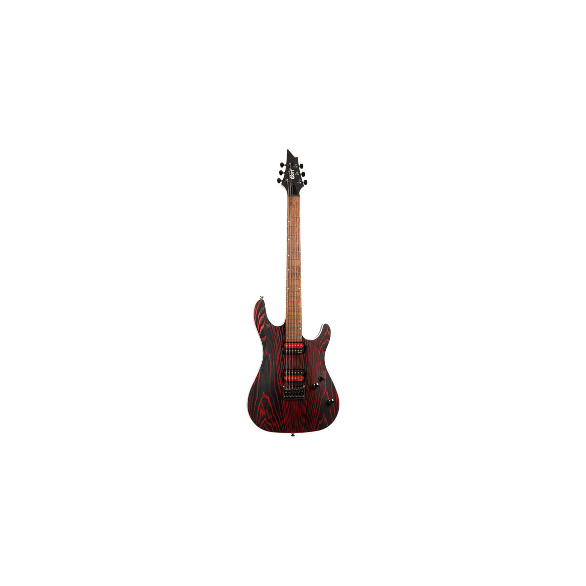 Cort KX300 Etched Black Red E-Gitarre