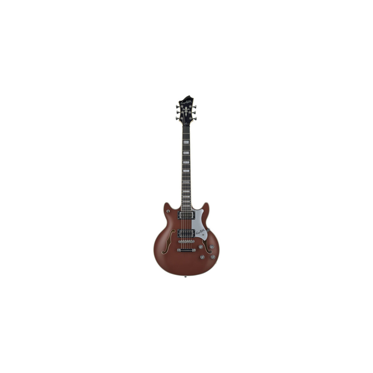 Hagstrom Alvar LTD Derby Brown Metallic E-Gitarre