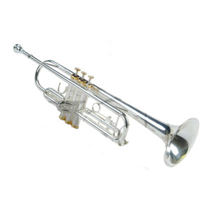 J&amp;J Trompete JJTR-410S - versilbert