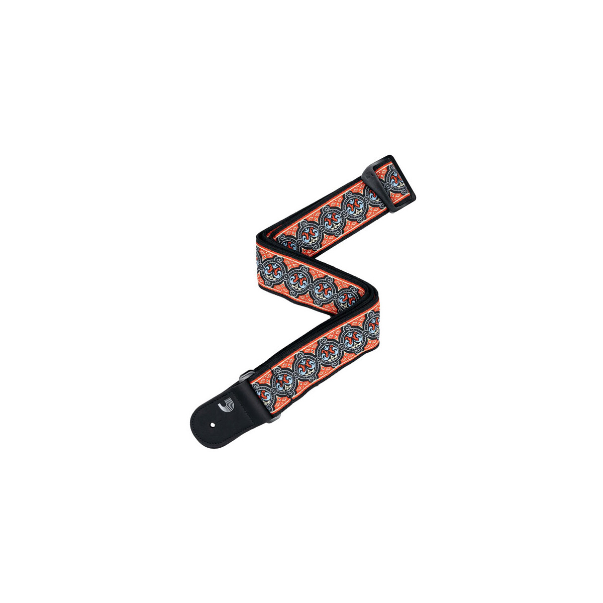 Daddario Planet Waves Gitarrengurt Eco-Comfort Woven Orange