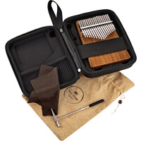 Meinl Sonic Energy KL1707H Soundhole Kalimba C-Dur Akazie mit Case