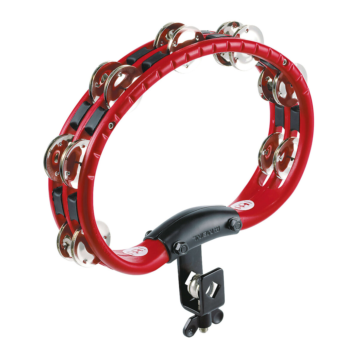 Meinl TMT2R Drummer Tambourine, rot