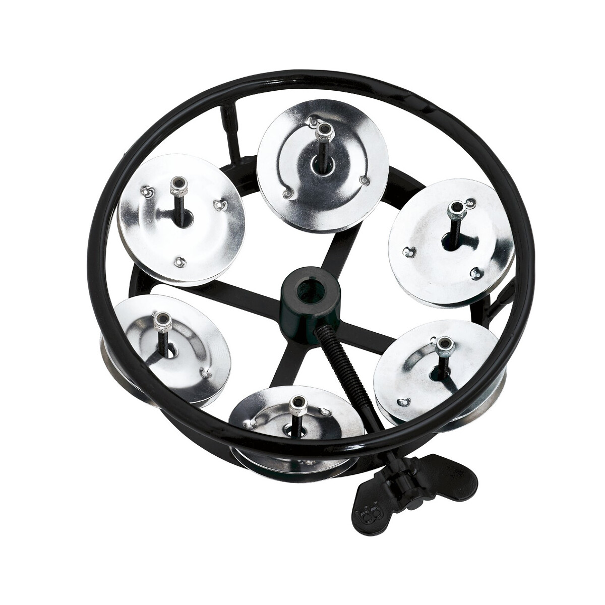 Meinl THH1BK Hi-Hat Tambourine, 5 schwarz