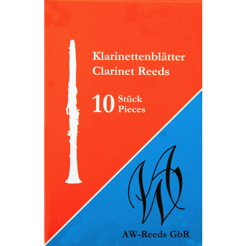 AW Reeds 105 Classic B-Klarinette, deutsch, 10er Pack
