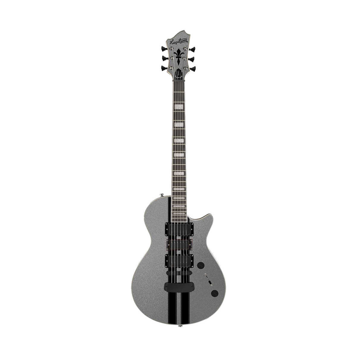 Hagstrom Ultra Max Special GT Cold Steel Metallic E-Gitarre