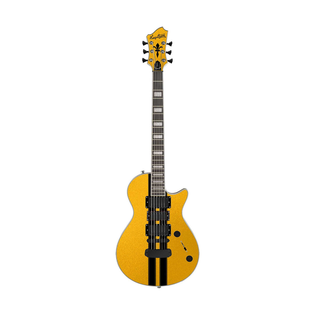 Hagstrom Ultra Max Special GT Blockbuster Yellow Metallic...