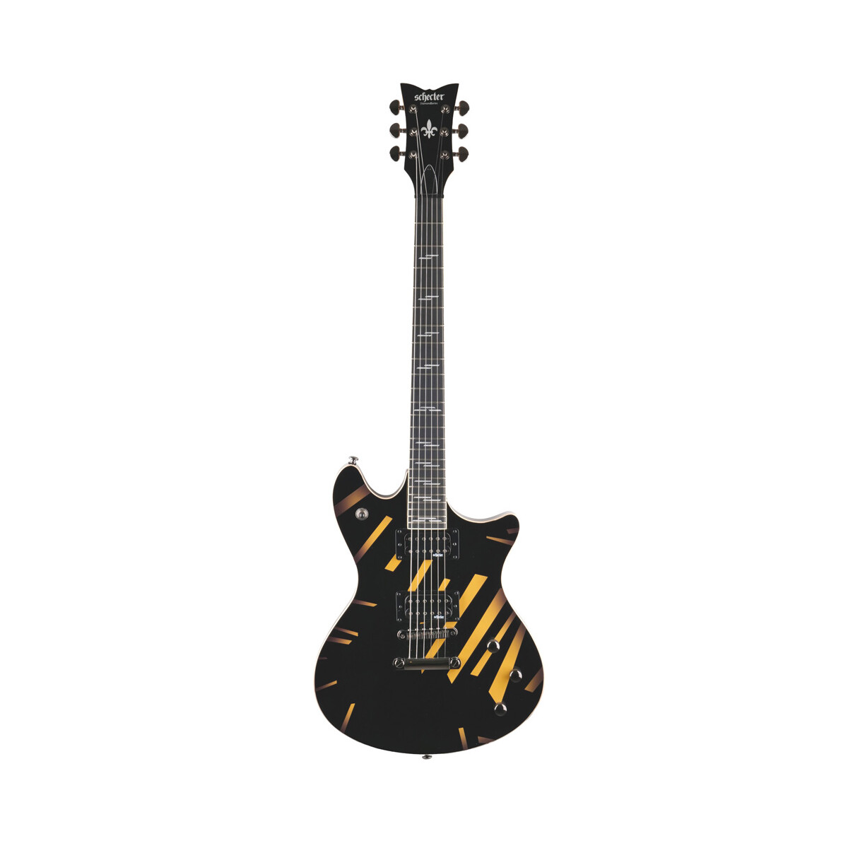 Schecter SC3426 HERCULES TEMPEST Black/Yellow 20 Years...