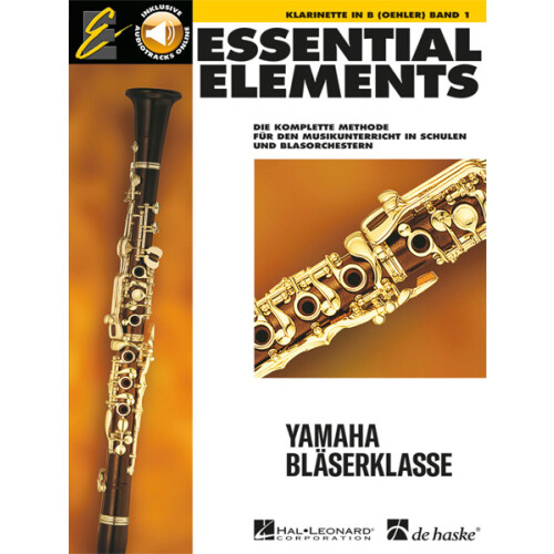 Essential Elements Band 1 - Klarinette Oehler mit Audio-Online (deutsches System)