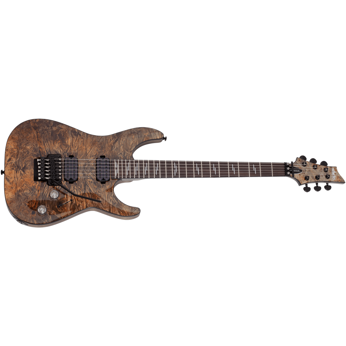 Schecter Omen Elite 6 FR, Charcoal E-Gitarre