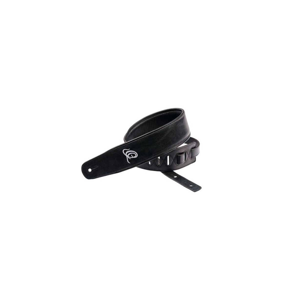 Ortega OSCL-3 Echtleder Gitarrengurt / Bassgurt „vinta