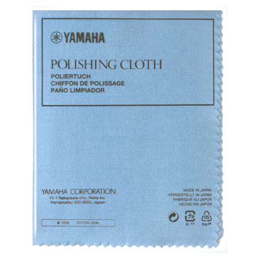 Yamaha Poliertuch (Polishing Cloth) blau