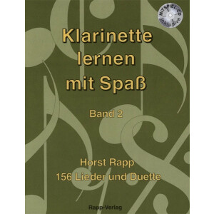 Klarinette lernen mit Spaß - Band 2 mit CD (Horst...