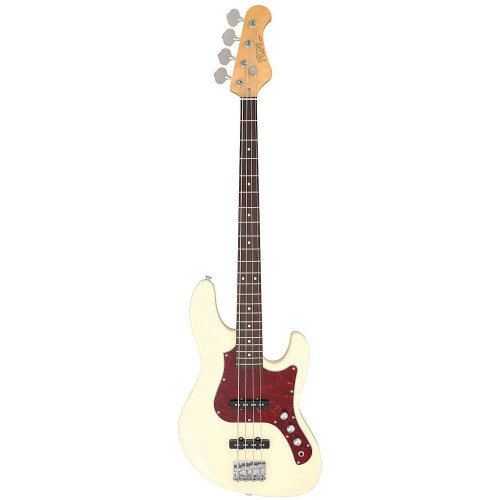 FGN Boundary Mighty Jazz Olympic White E-Bass 4-Saiter