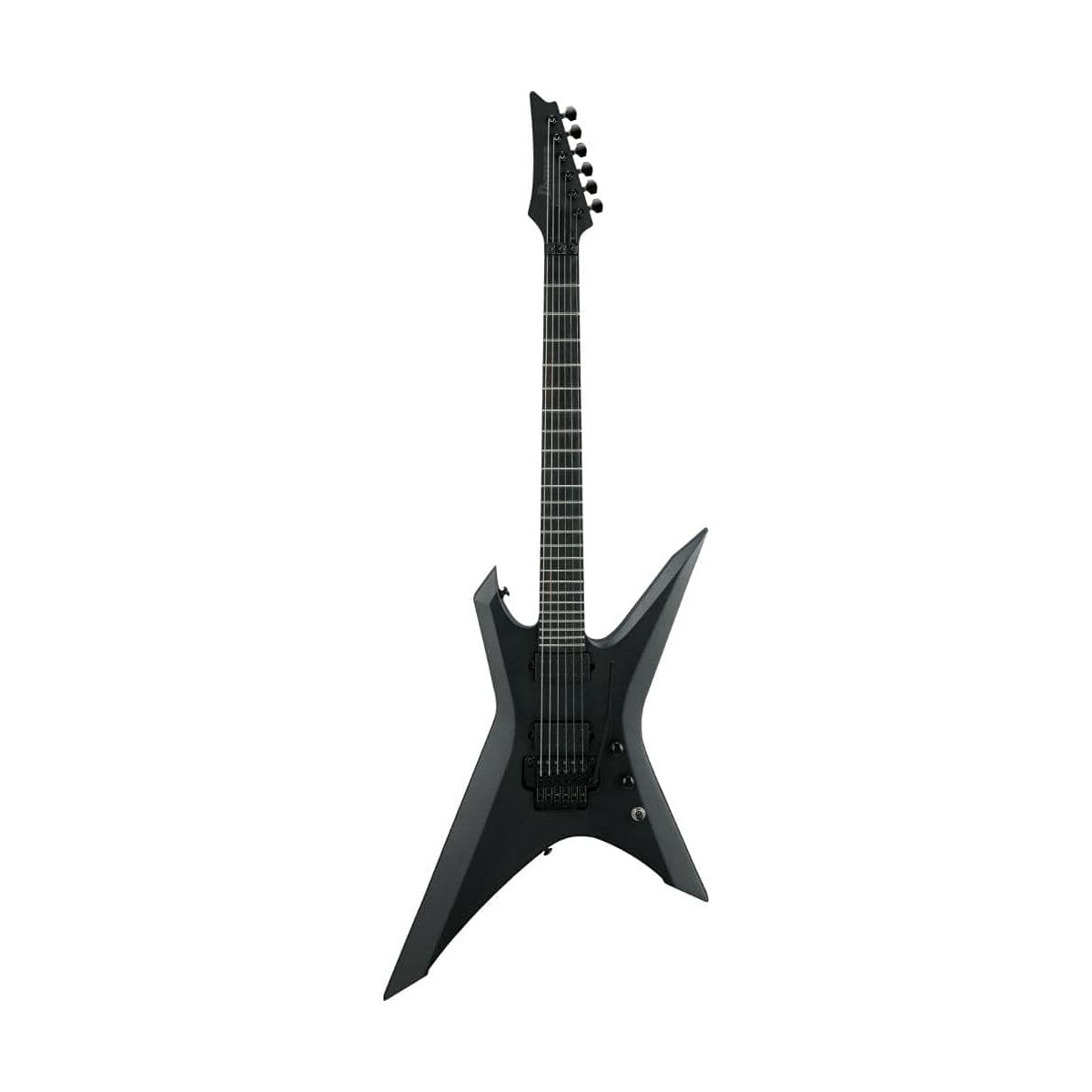 Ibanez XPTB620BKF Iron Label Black Flat E-Gitarre
