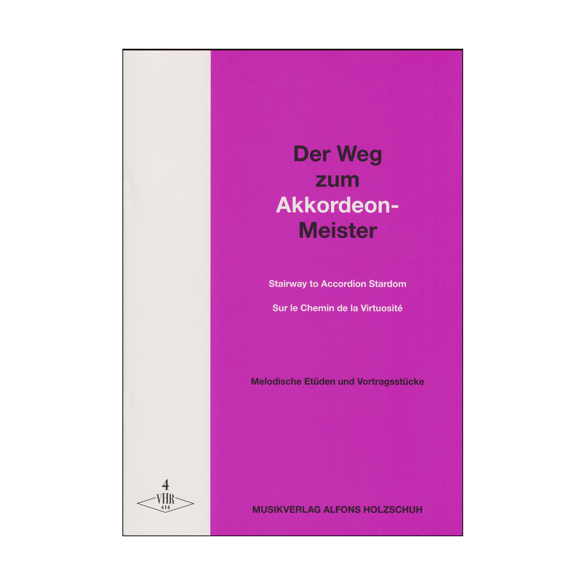 Der Weg zum Akkordeon-Meister - Band 4