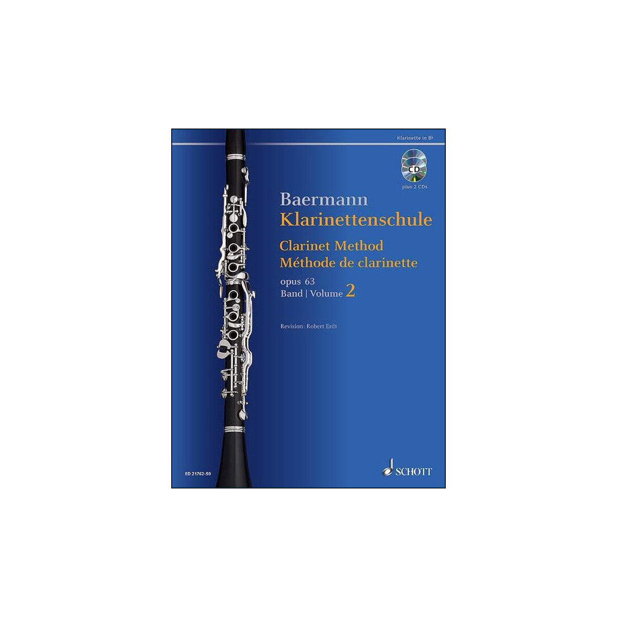 Baermann: Klarinettenschule op. 63 - Band 2 (mit CD)