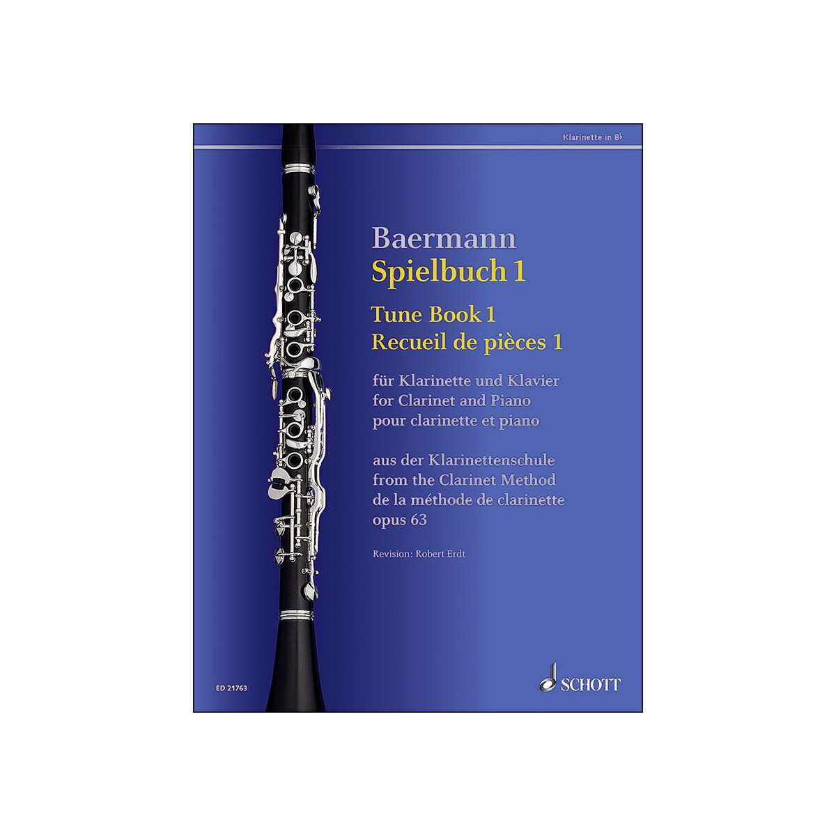 Baermann: Klarinettenschule op. 63 - Spielband 1