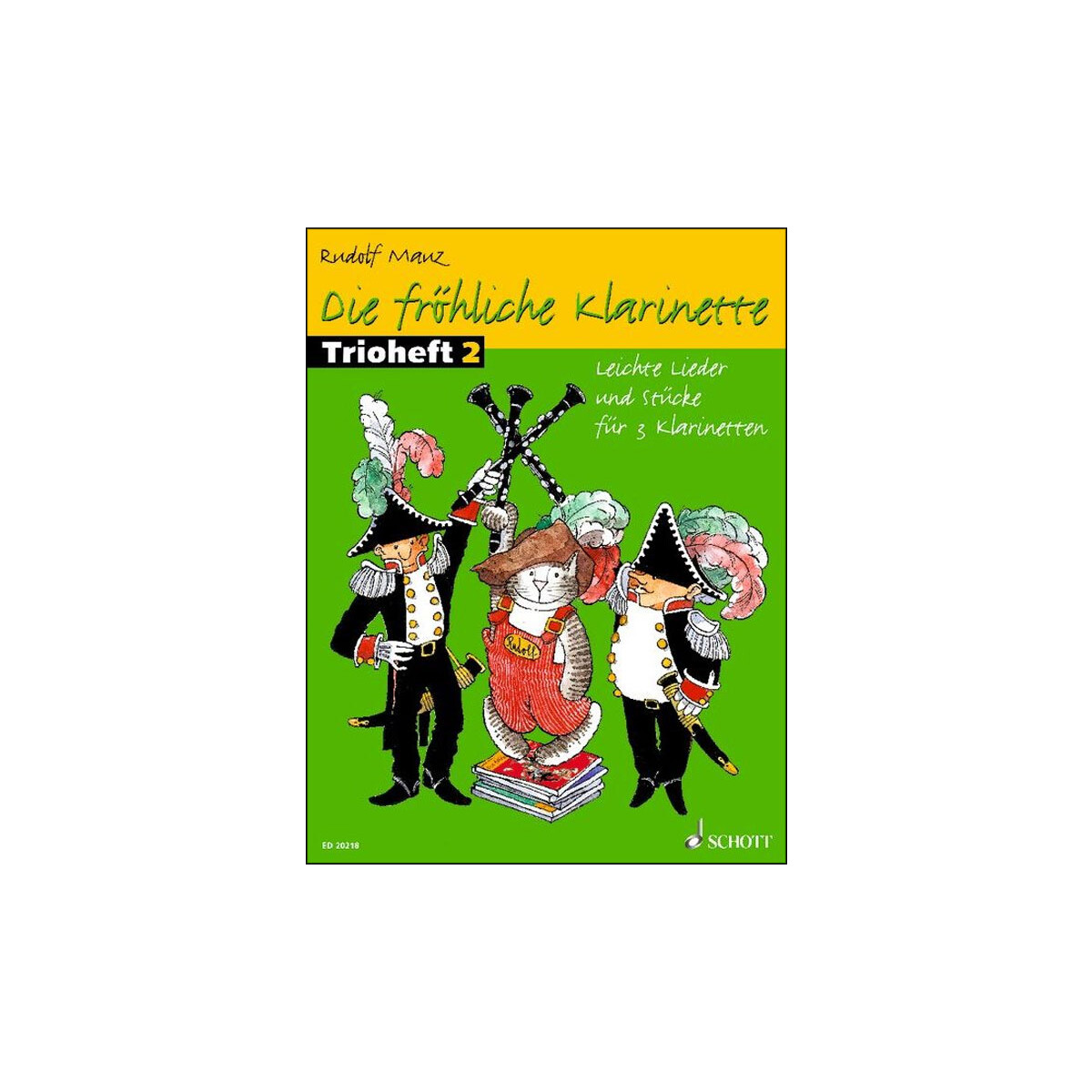 Die fröhliche Klarinette 2 - Trioheft