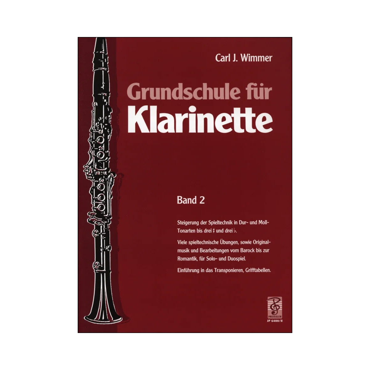 Grundschule für Klarinette Band 2 (Carl Wimmer)