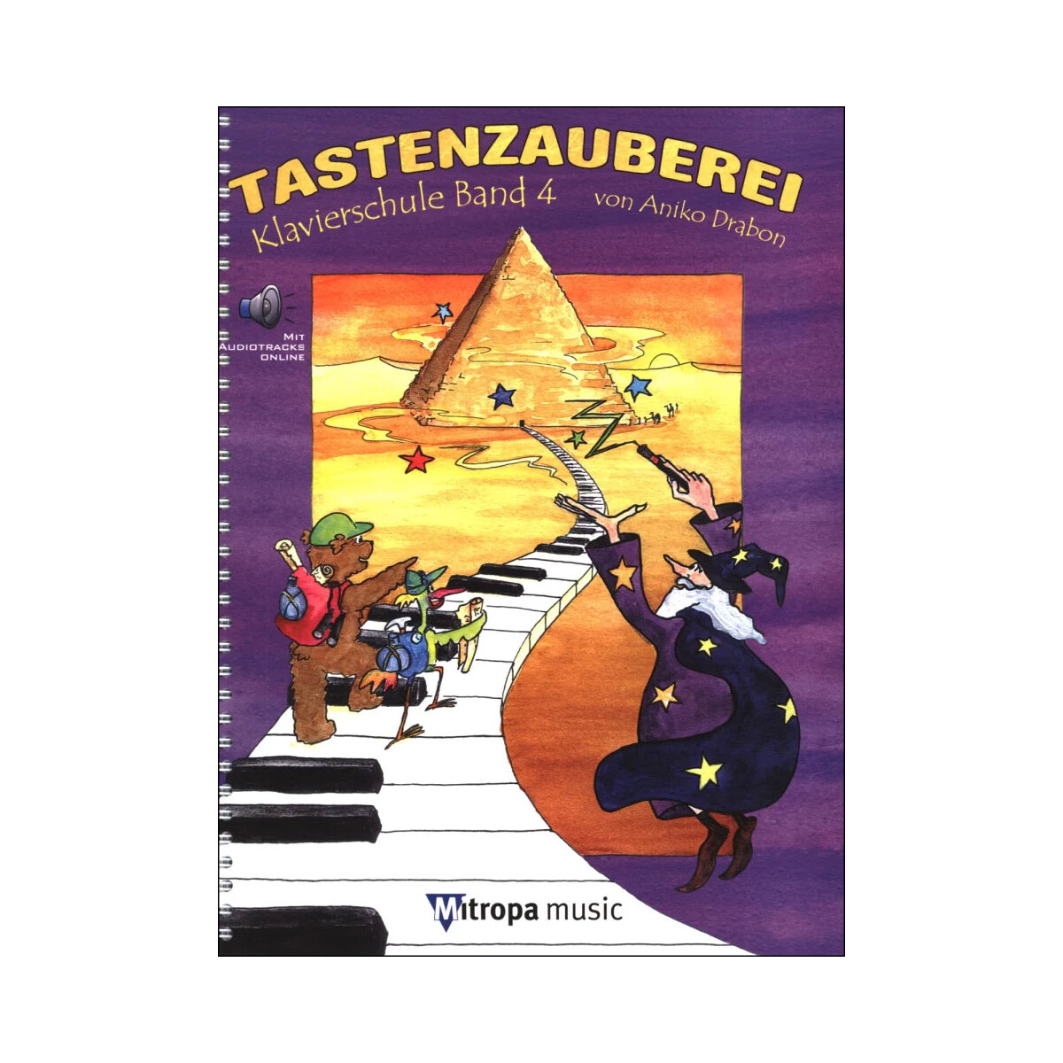 TASTENZAUBEREI - Klavierschule Band 4 (mit Online-Material)