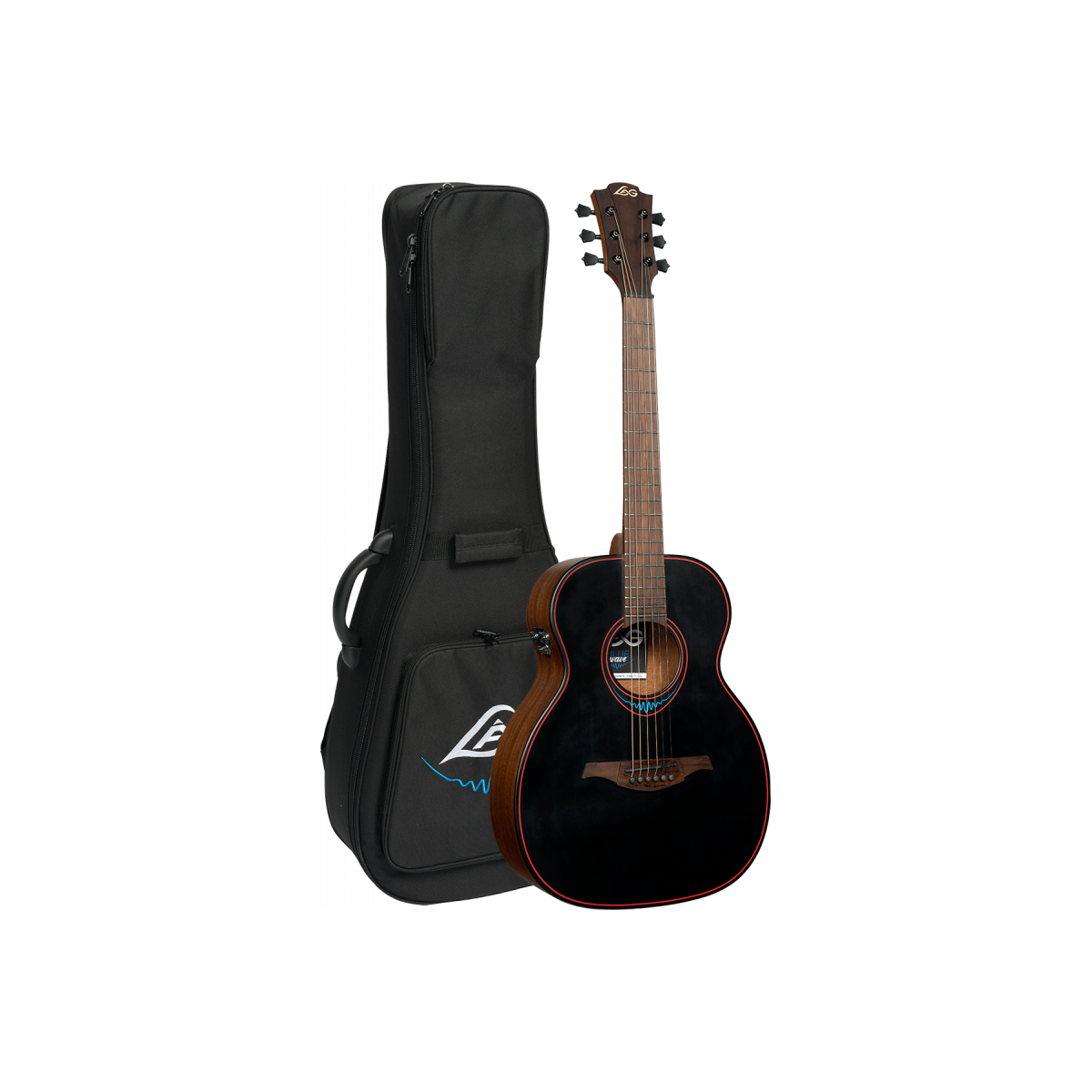 LAG Blue Wave 1 TBW1TE Elektroakustische Reisegitarre
