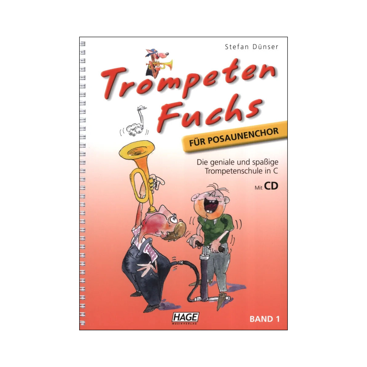 Trompeten Fuchs Band 1 C-Notation mit Download-Code