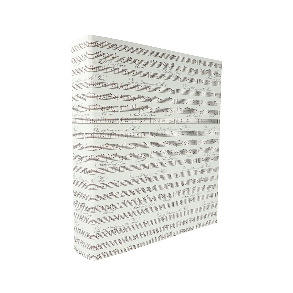 DIN A4-Ordner "In my Cottage" Creme/Braun