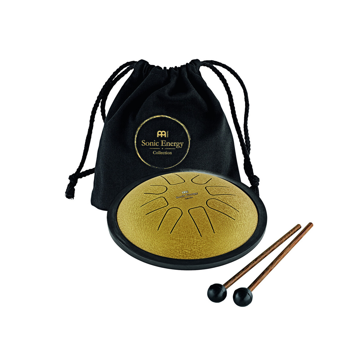 Small Steel Meinl Sonic Energy Tongue Drum, C-moll, gold (SS