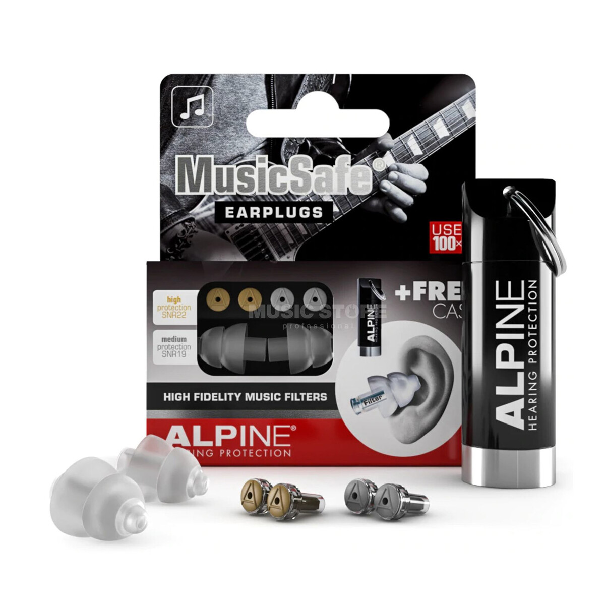 Alpine MusicSafe Classic Gehörschutz - transparent