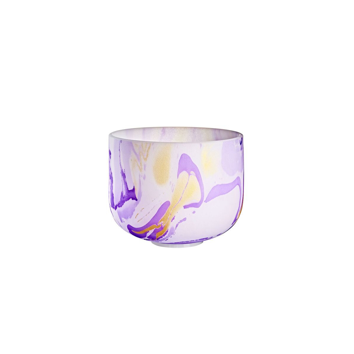 Meinl Sonic Energy 10 Marble Crystal Singing Bowl H4, Violet