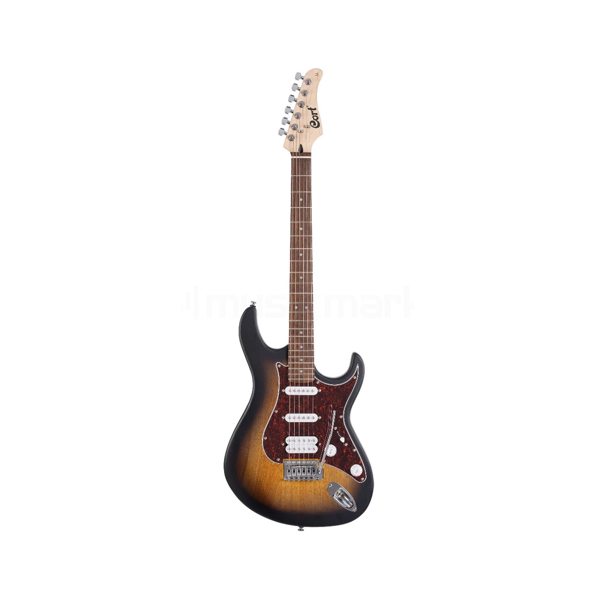 Cort G110 Open Pore Sunburst E-Gitarre box