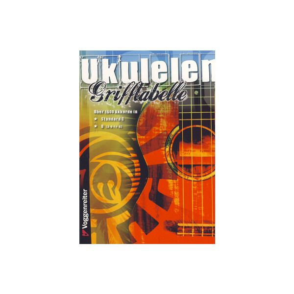 Ukulelen Grifftabelle - Voggenreiter