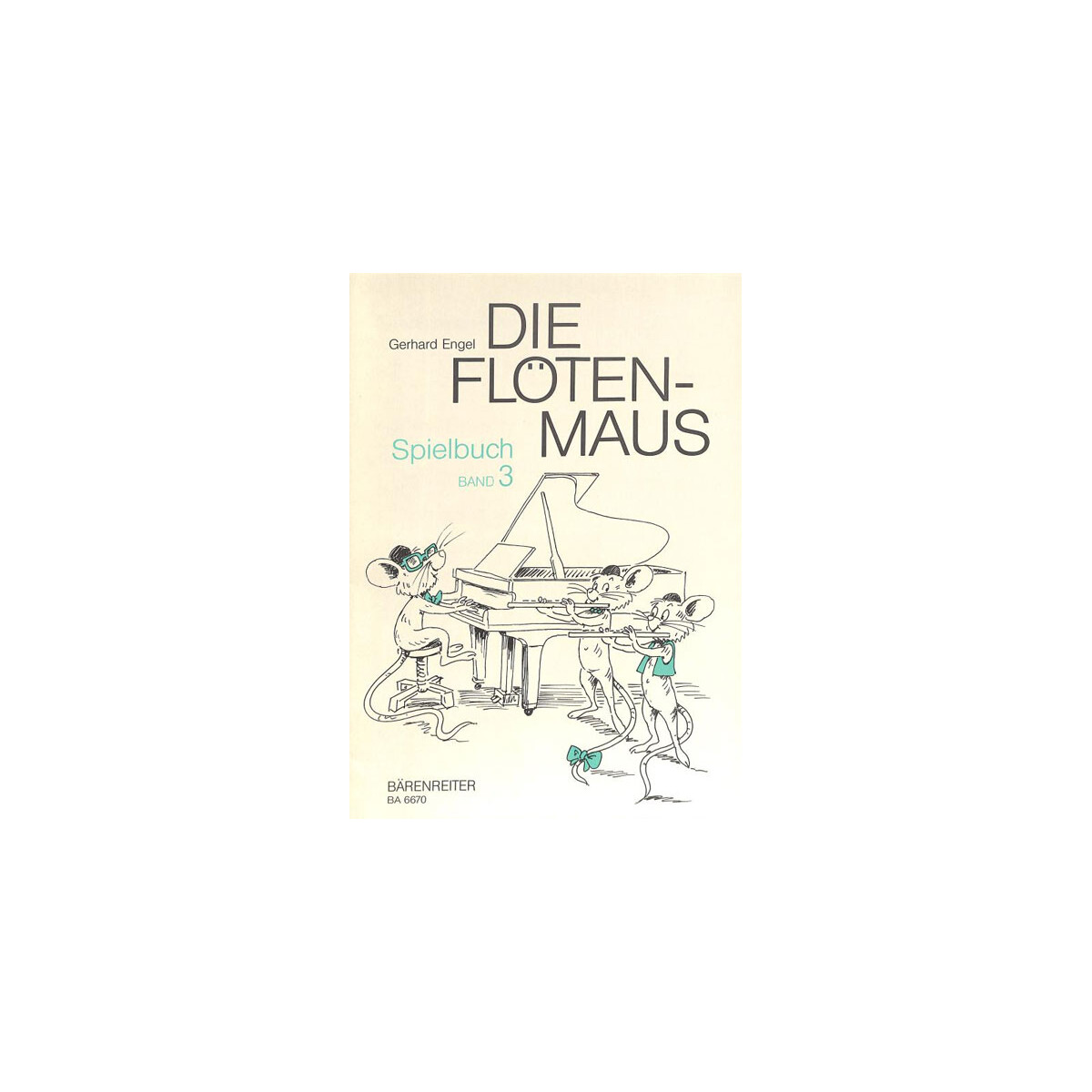 Die Flötenmaus - Spielbuch 3 box