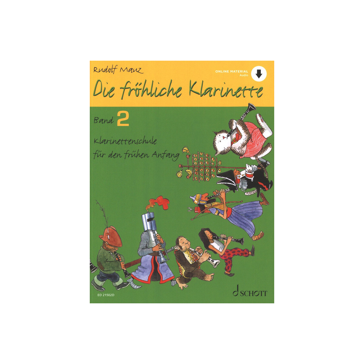 Die fröhliche Klarinette 2 (mit Download-Code)