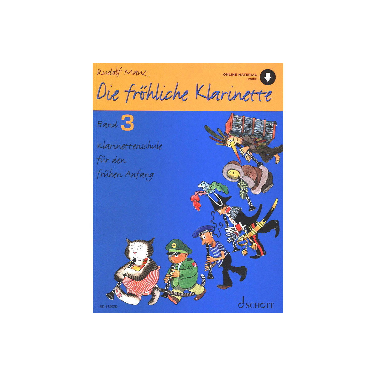 Die fröhliche Klarinette 3 (mit Download-Code)