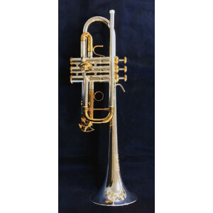 BG Brass C-Trompete, versilbert / vergoldet