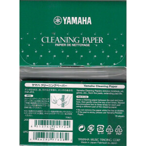 Yamaha Cleaning Paper - Reinigungspapier (50 Blatt)