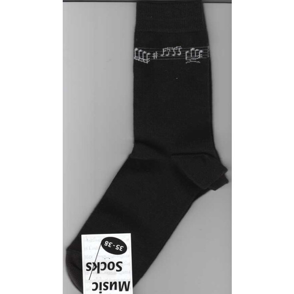 Musik-Socken Notenlinie