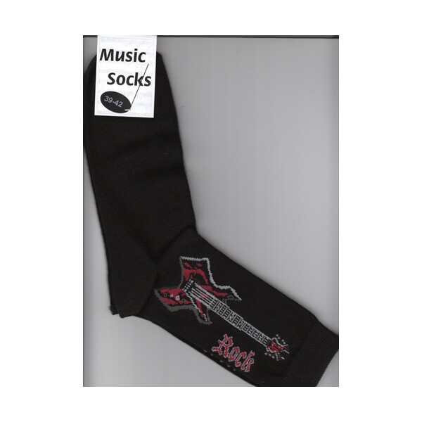 Musik-Socken E-Gitarre Rock