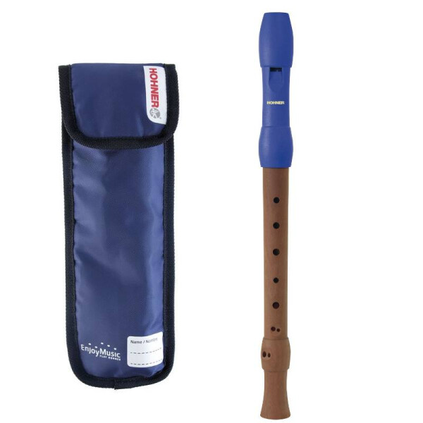 Hohner Blockflöte Alegra Blau - barock
