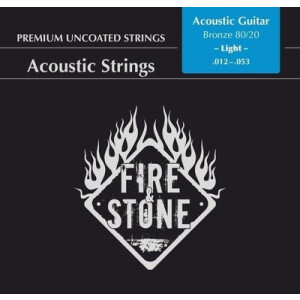 Fire & Stone Acoustic Strings Light Bronze 012-052