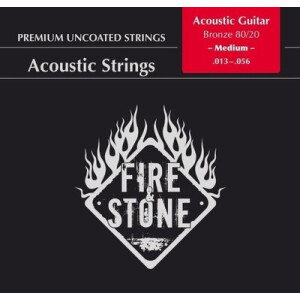 Fire &amp; Stone Acoustic Strings Medium Bronze 013-056