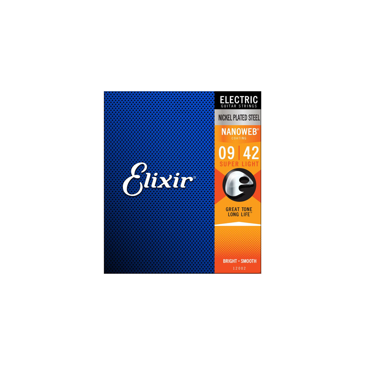 Elixir 12002 Saiten für E-Gitarre Super Light 009-042