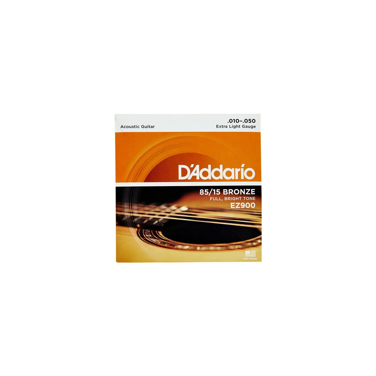 Daddario EZ900 Acoustic Strings Extra Light 85/15 Bronze...